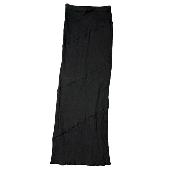 NEW- NWT Princess Polly Oscar Split Maxi Skirt Black US 4 / AU 8 - Picture 6 of 7